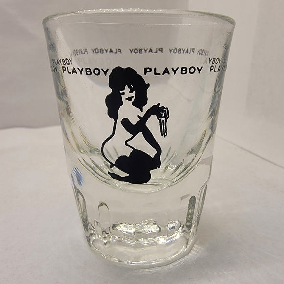 Vintage Playboy Shot Glass from the Lake Geneva Playboy Club